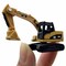 Kitcheniva 6 Pcs 1/160 N Scale Miniature Excavator Diecast Model